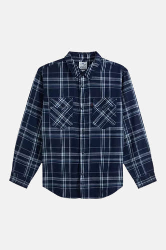 Chemise à manches longues - bleu