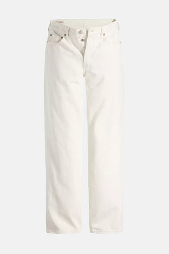 Jeans coupe droite en denim écru de Levi's®, avec fermeture à boutons et détails subtils.