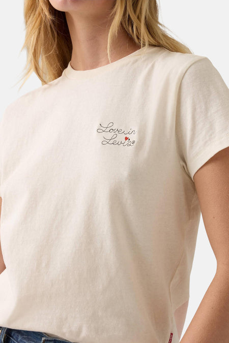 T-shirt à manches courtes - Écru