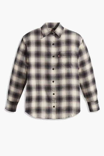 Chemise &agrave; manches longues - multico
