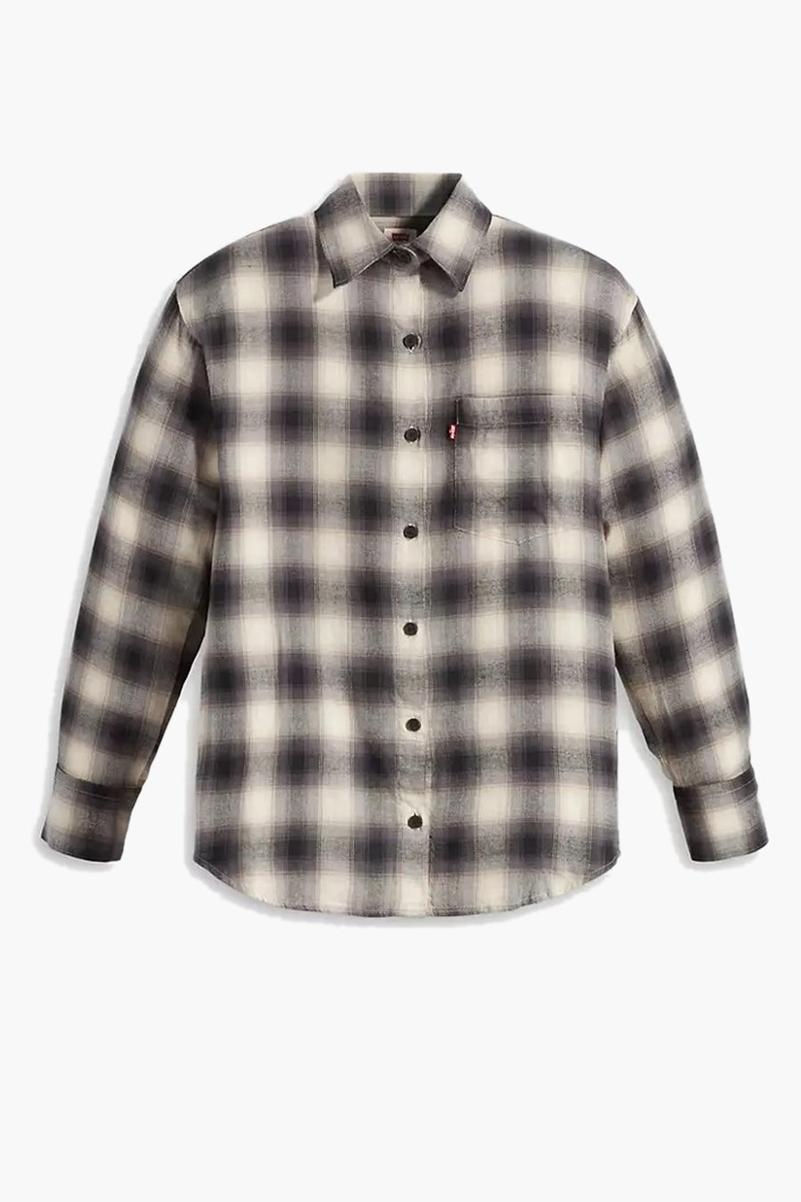 Chemise &agrave; manches longues - multico