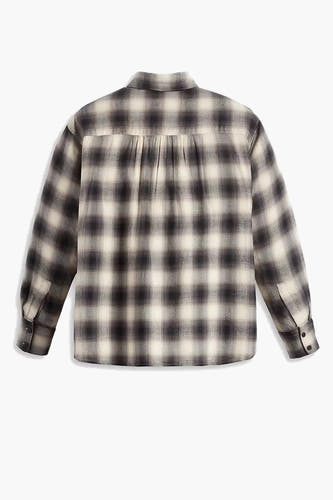 Chemise &agrave; manches longues - multico
