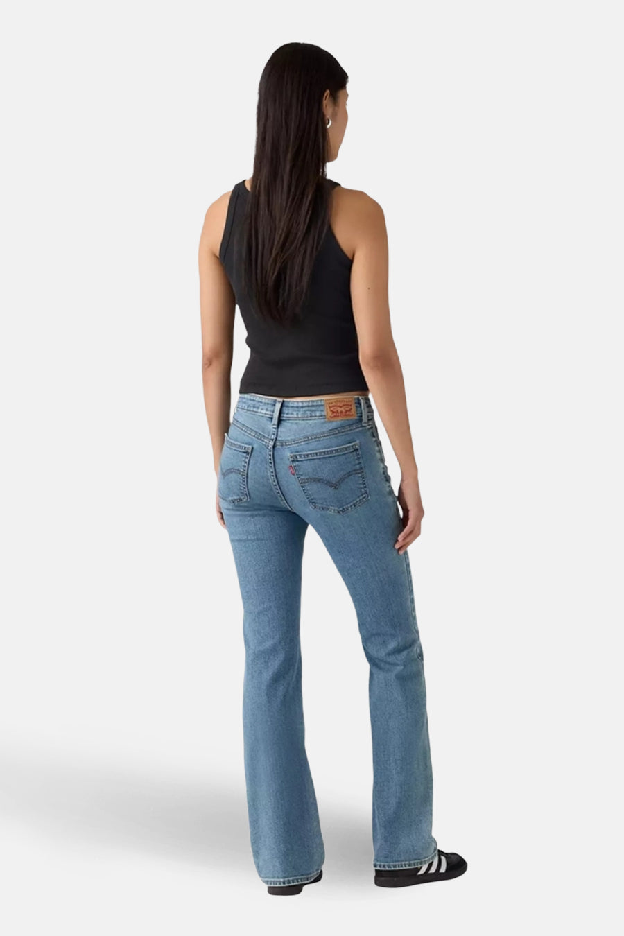 SUPERLOW BOOT - mid blue denim