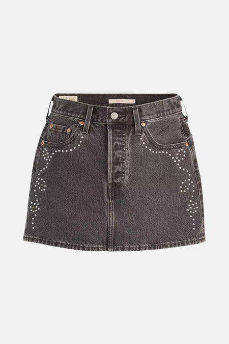 Jupe courte dark grey denim - Levi's®