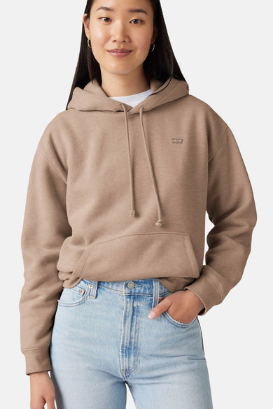 Sweat à capuche - beige