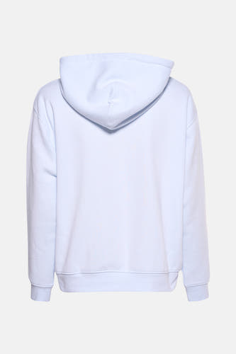 Blauw vest van Levi's®, gezien van achteren met een capuchon.
