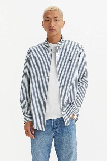 Chemise &agrave; manches longues - multico
