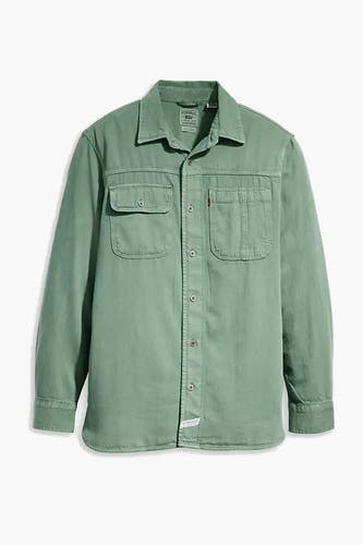 Chemise &agrave; manches longues - vert