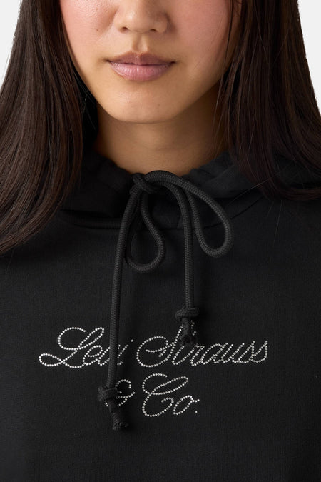 Sweat à capuche - noir