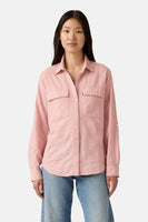 Chemise à manches longues - rose
