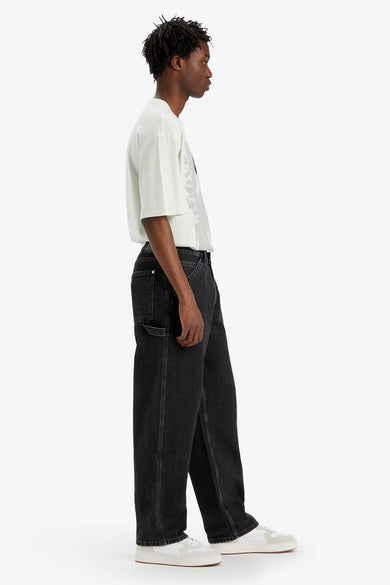 BAGGY CARPENTER - black denim