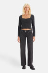 Jeans wide Black denim - LEVI'S YOUTH