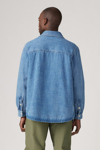 Chemise en jean - gris