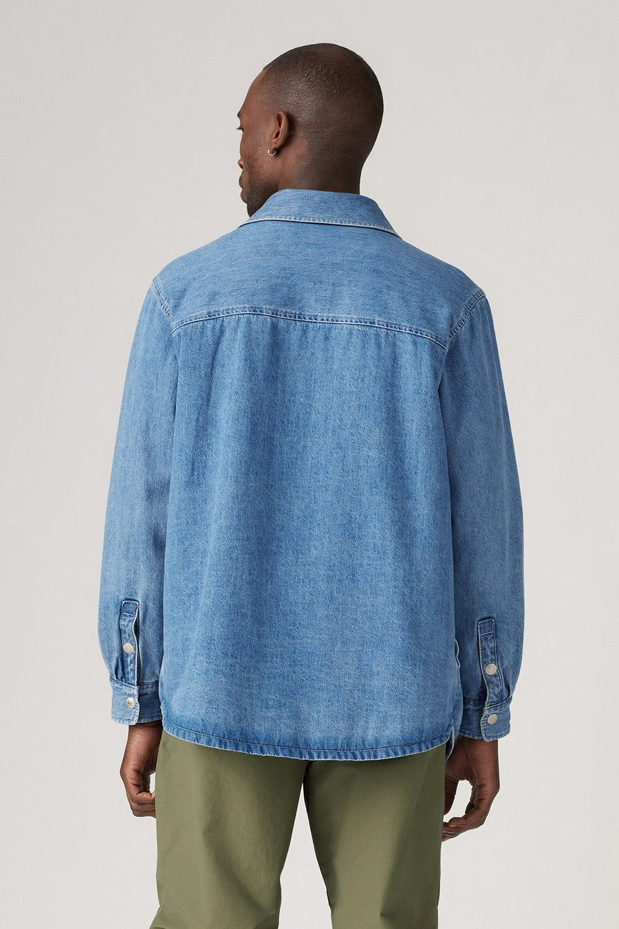 Chemise en jean - gris