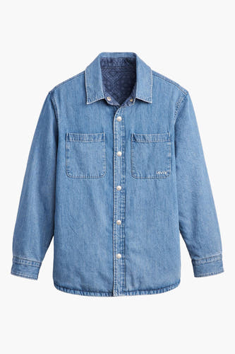 Chemise en jean - gris