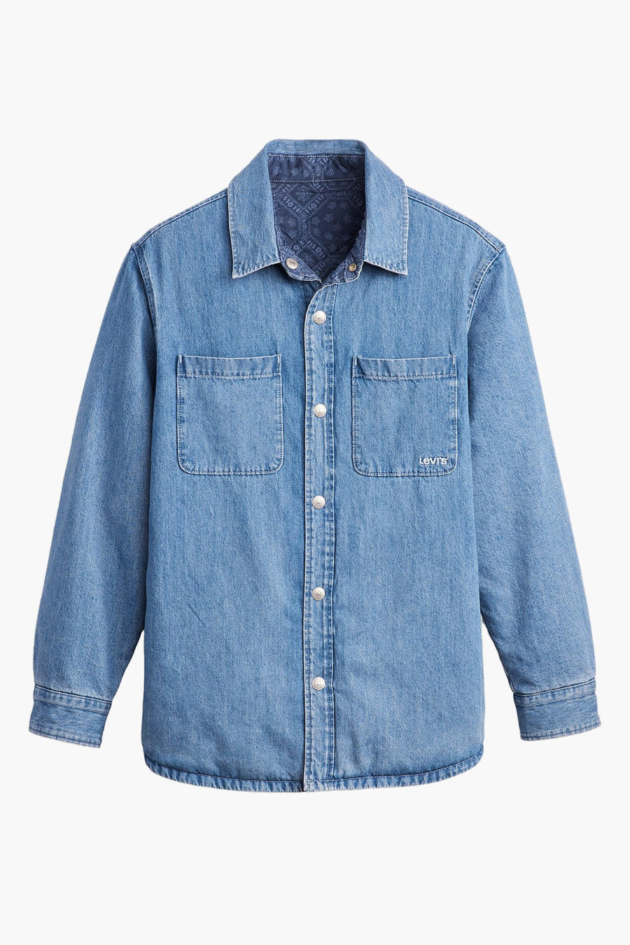 Chemise en jean - gris