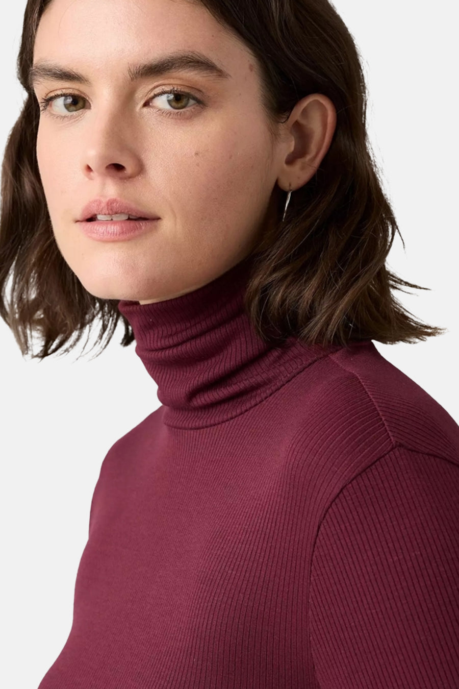 T-shirt à manches longues - bordeaux