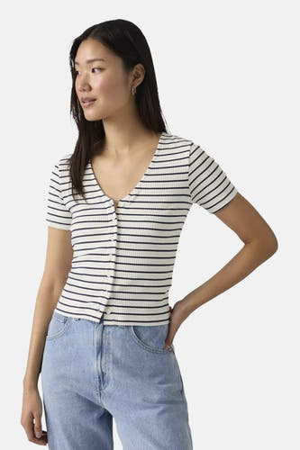 T-shirt multicolore à manches courtes et à motif rayé de Levi's®.