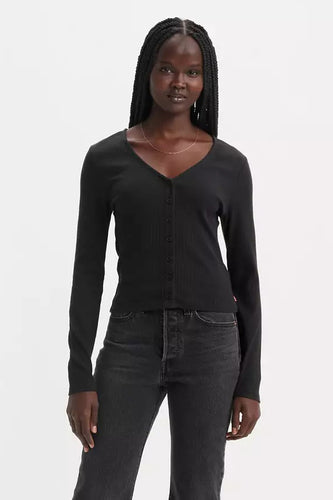 T-shirt à manches longues - noir