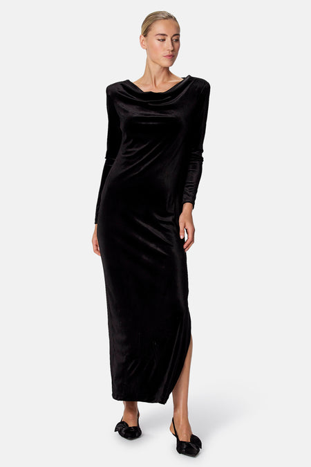 Robe à manches longues - noir
