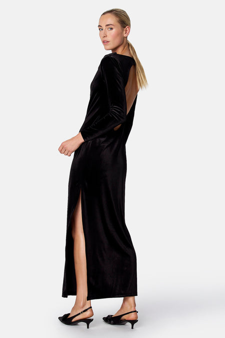 Robe à manches longues - noir
