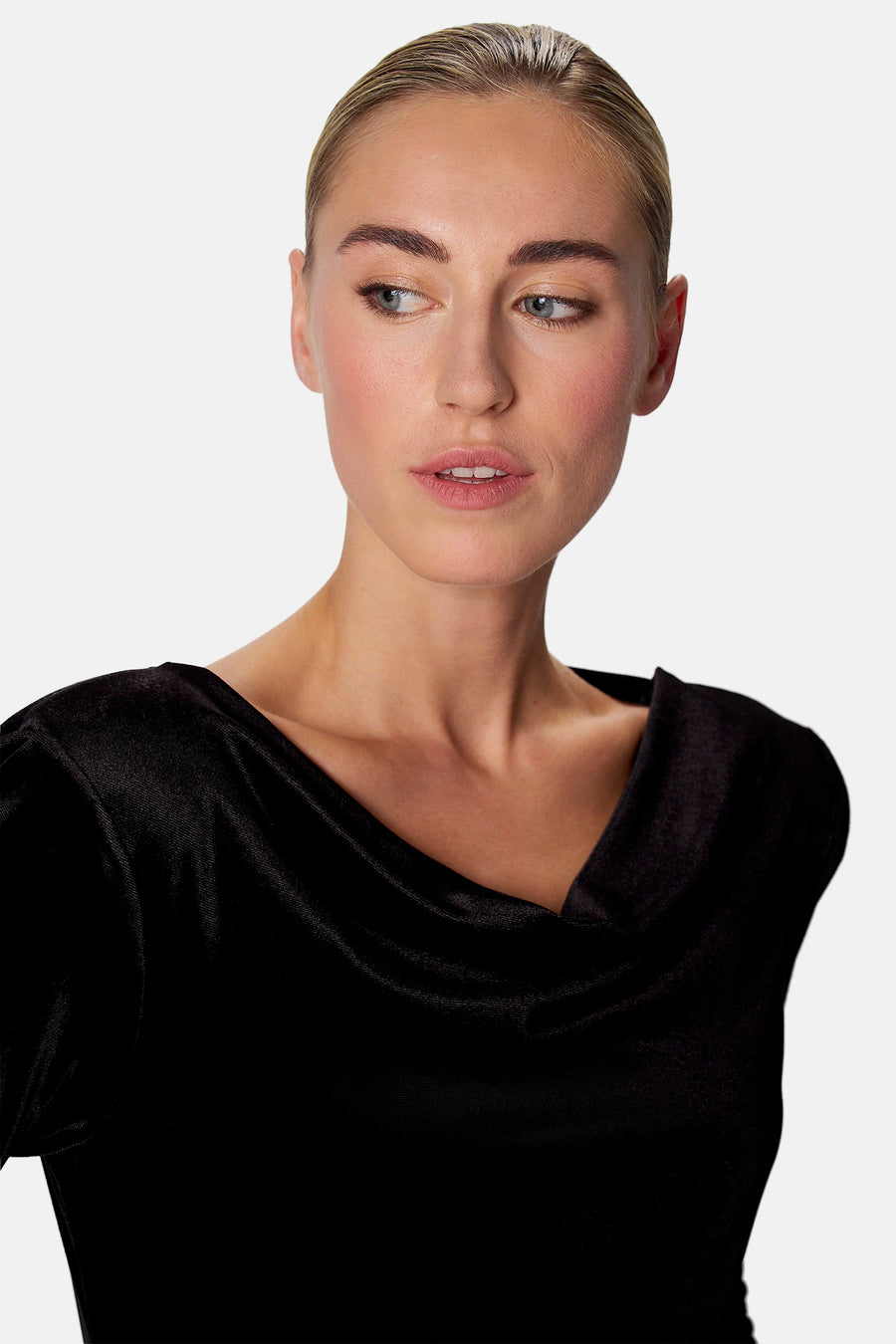 Robe à manches longues - noir