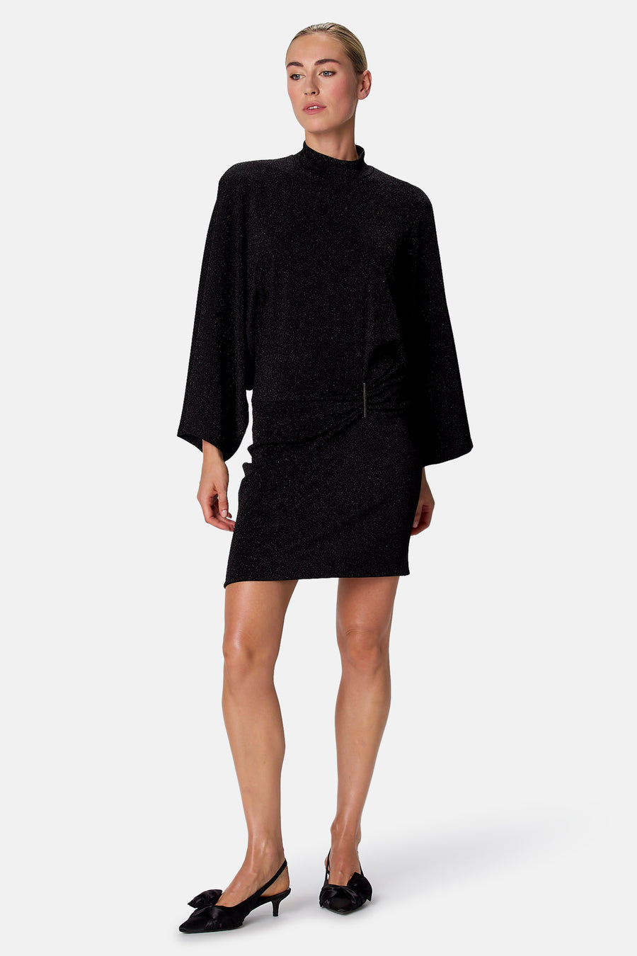 Robe à manches courtes - noir