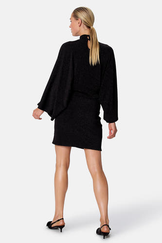 Robe à manches courtes - noir