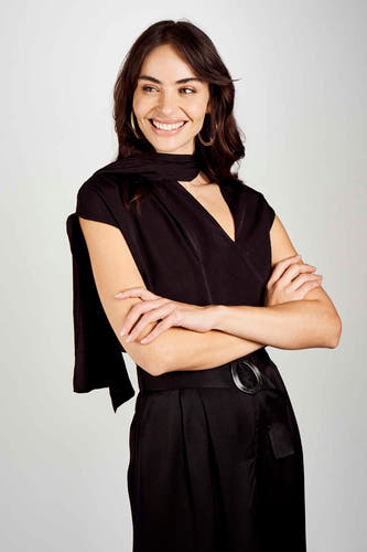 Blouse - noire