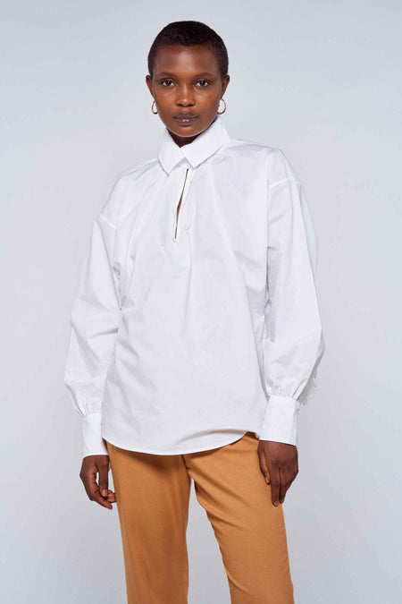 Blouse - blanc