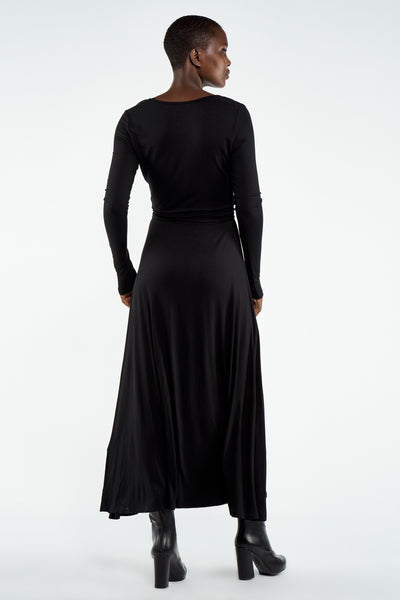 Robe 3/4 Noir - Astrid Black Label