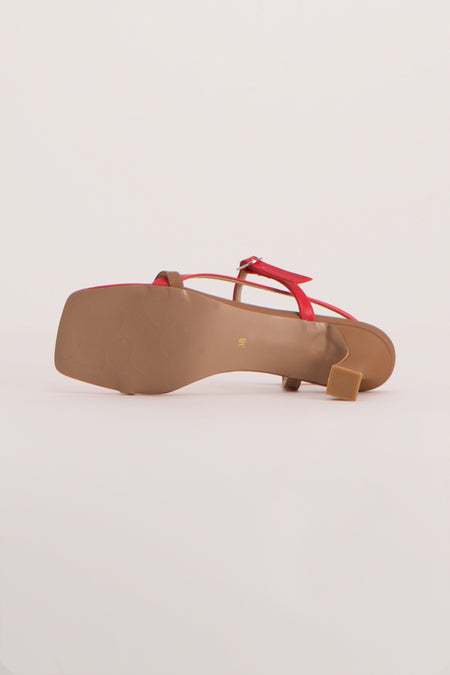 Sandales - rouge