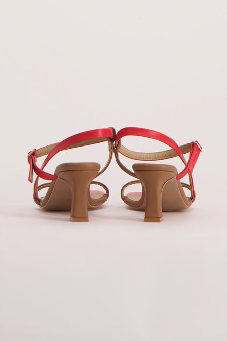 Sandales - rouge