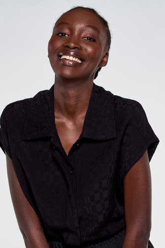 Blouse - noir