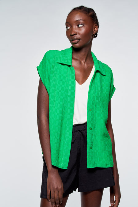 Blouse - vert