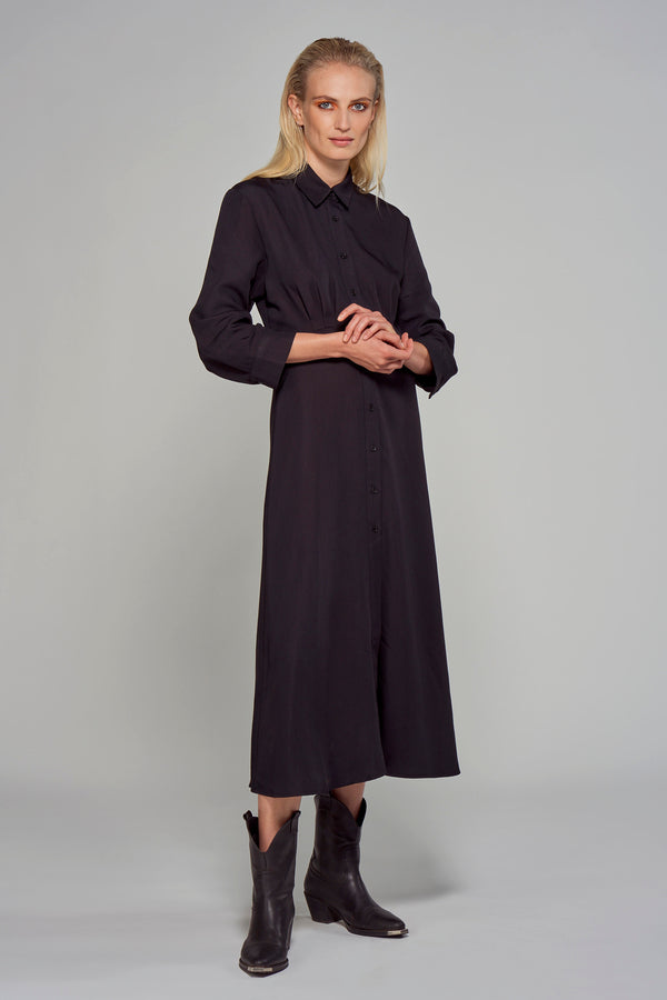 Robes manches longues Noir - Astrid Black Label