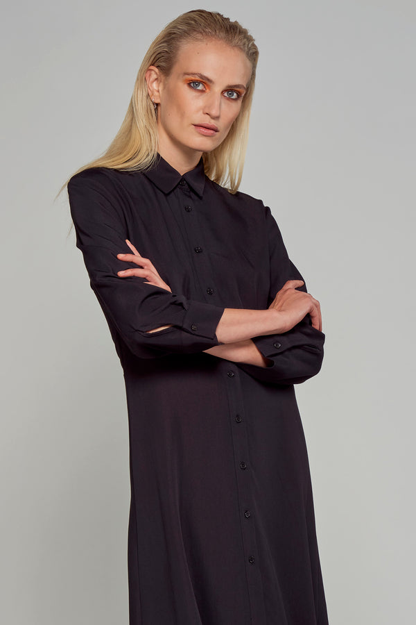 Robes manches longues Noir - Astrid Black Label
