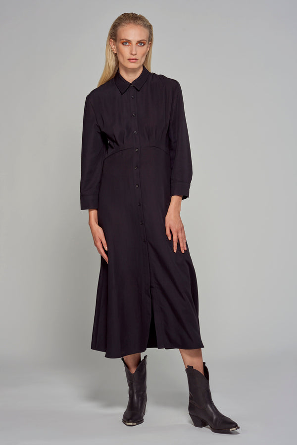 Robes manches longues Noir - Astrid Black Label