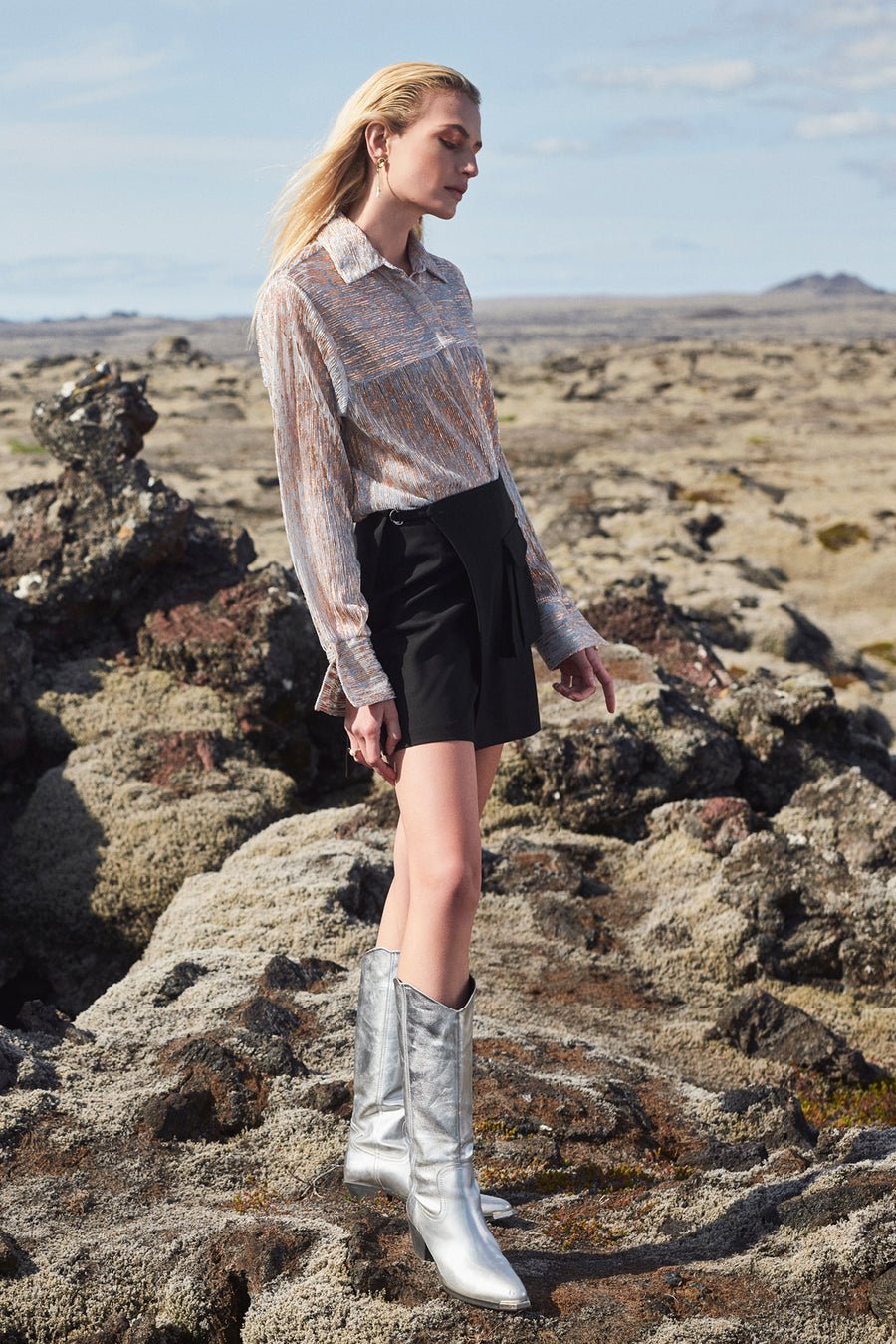 Blouse - argent