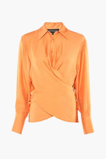 Chemisier (manches longues) Orange - Astrid Black Label