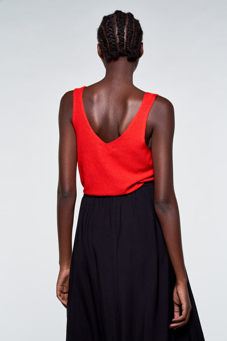 Top - rouge