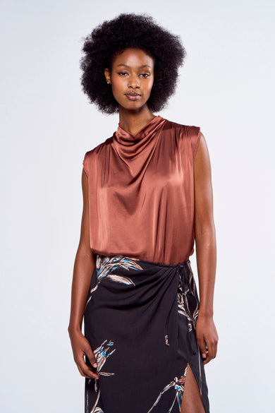 Blouse - brun
