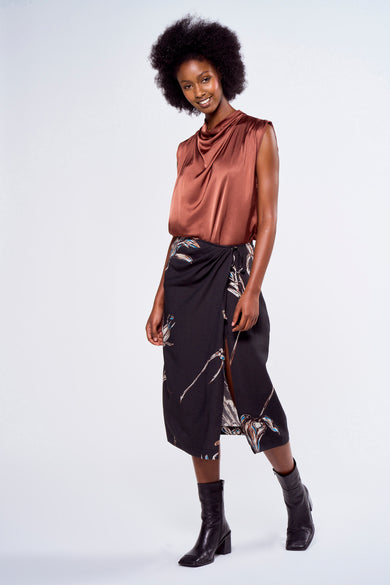 Blouse - brun
