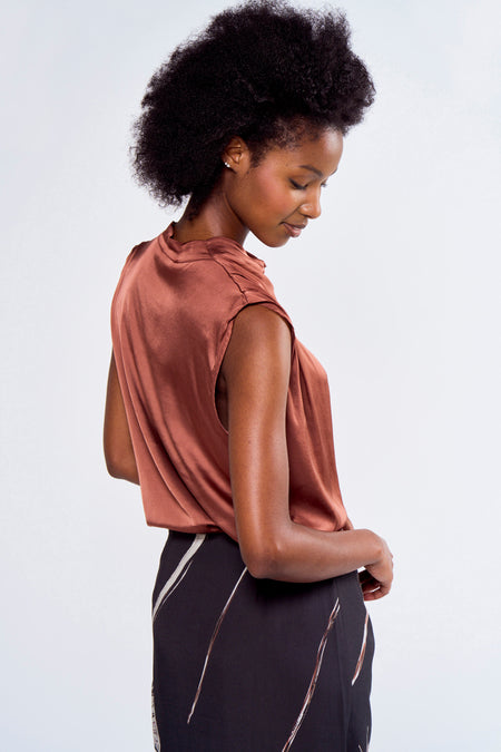 Blouse - brun