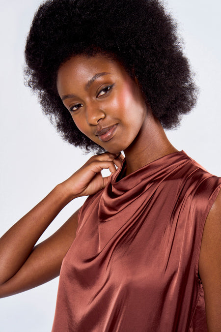 Blouse - brun