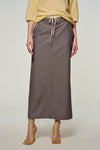 Jupe longue Gris - Astrid Black Label