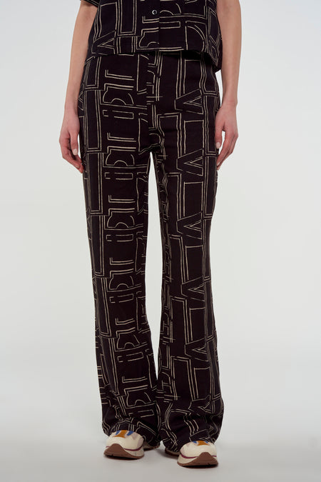 Pantalon - noir