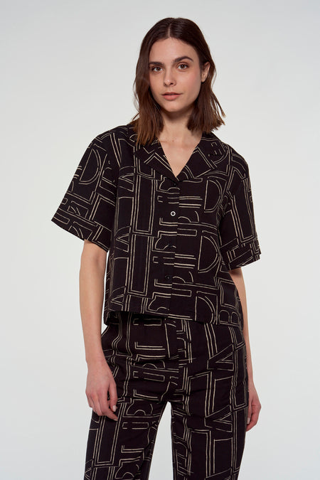 Blouse - noir