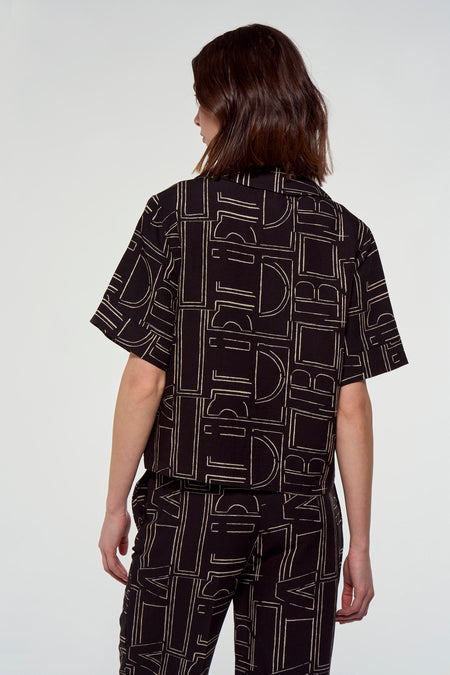 Blouse - noir