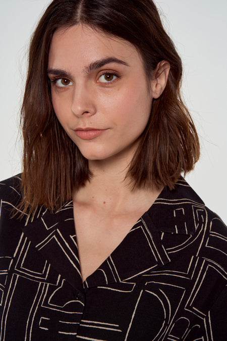 Blouse - noir